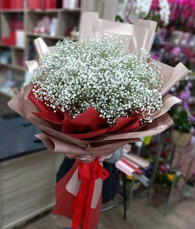 Букет цветов из: Гипсофила в Кулешовке
