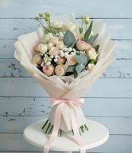 Букет цветов из:  Розы и Лизиантусы #REPLACE_PRED# Кулешовке