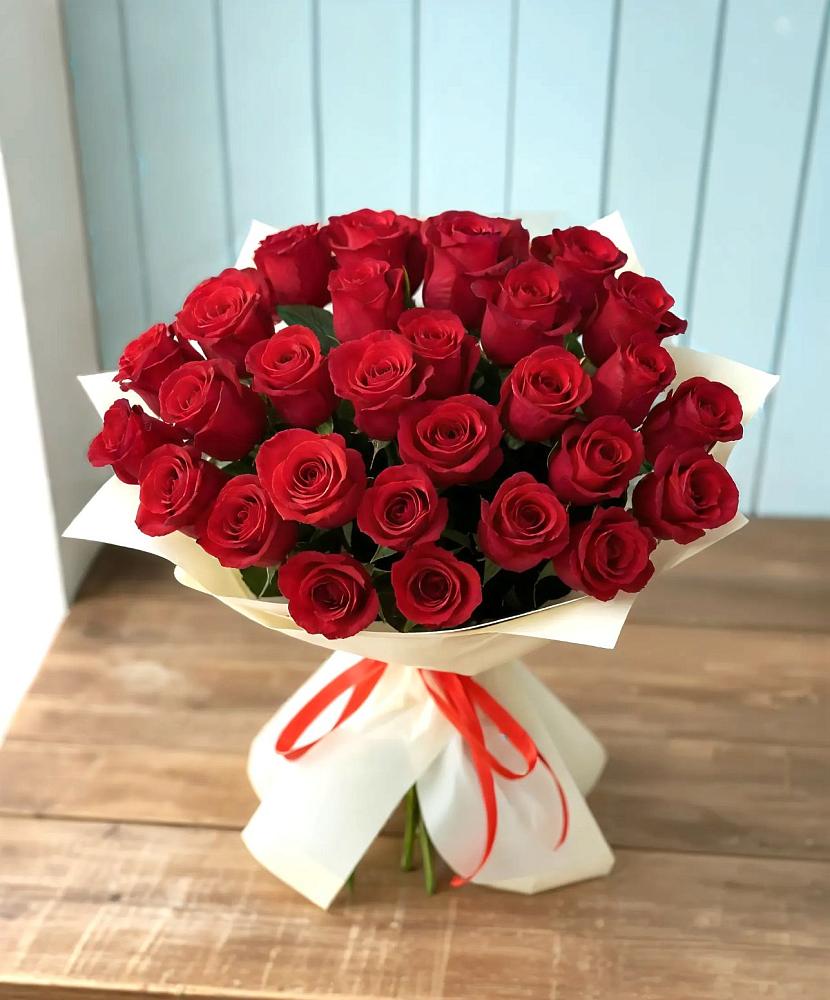 Букет 29 Красных роз в Кулешовке