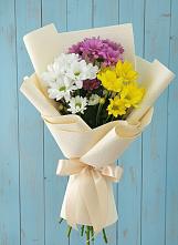 Букет цветов из:  Хризантемы в Кулешовке