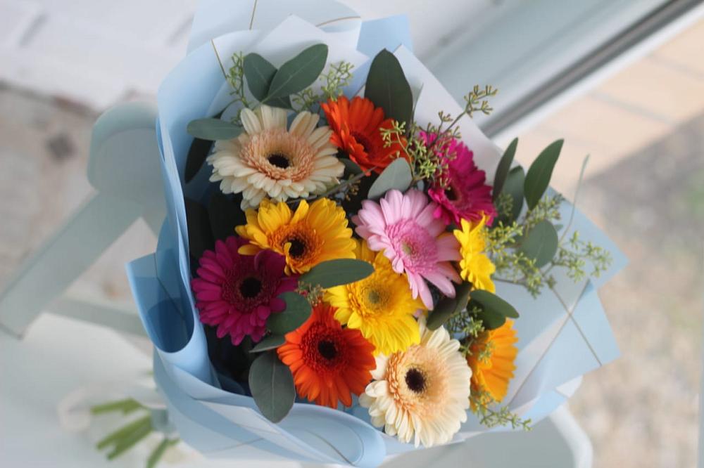 Букет цветов из: Герберы в Кулешовке