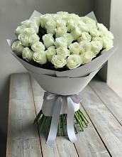 Букет 35 Белых роз в Кулешовке