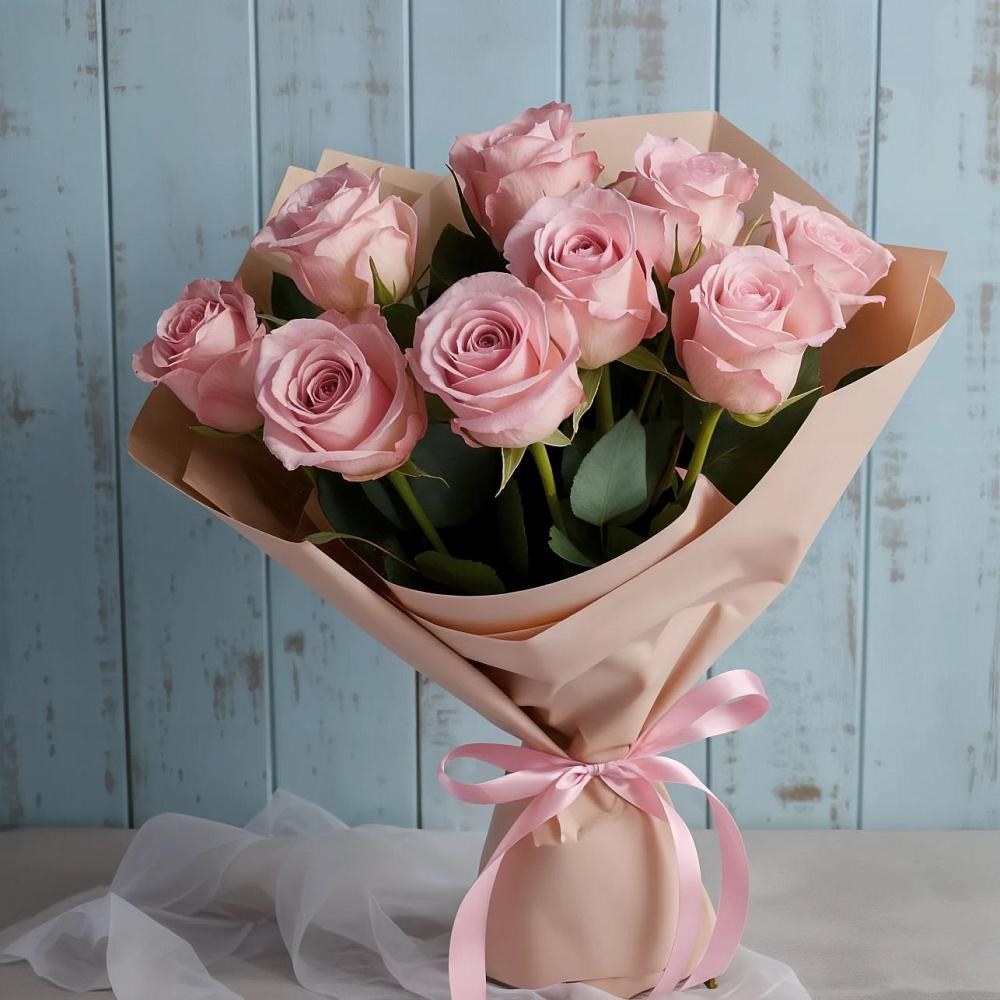 Букет цветов из: Розы в Кулешовке