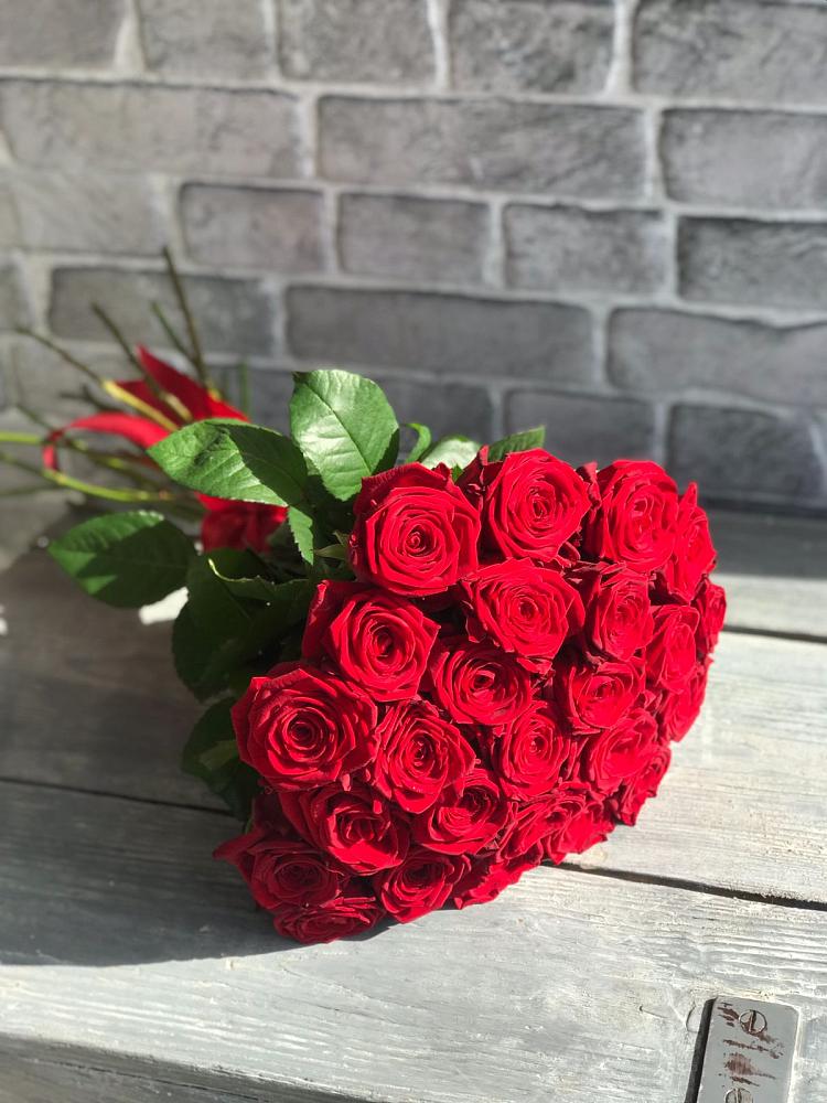 Букет Красные розы Фридом в Кулешовке