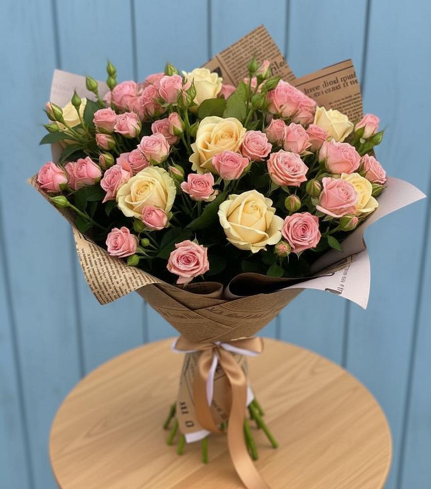 Букет цветов из: Розы в Кулешовке