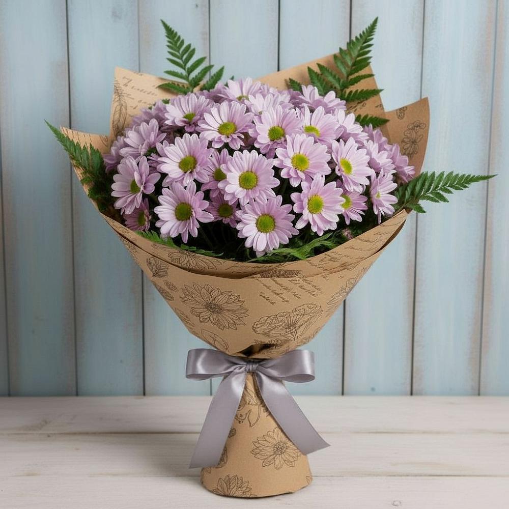 Букет цветов из: Хризантемы в Кулешовке