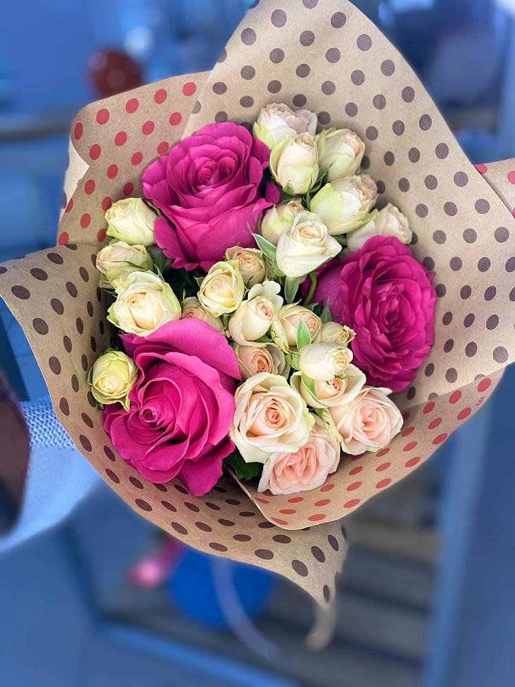 Букет цветов из: Розы в Кулешовке