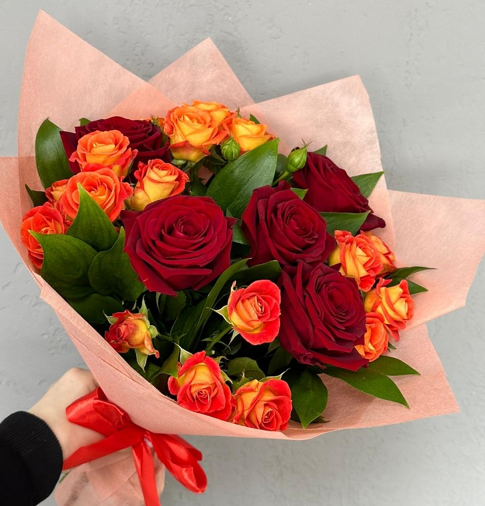 Букет Любовь и восторг в Кулешовке