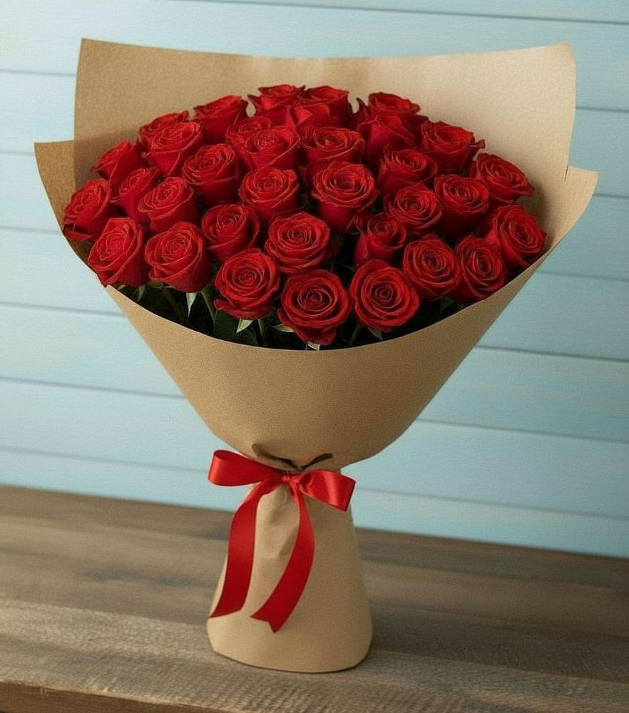 Букет Красные розы Милано в Кулешовке