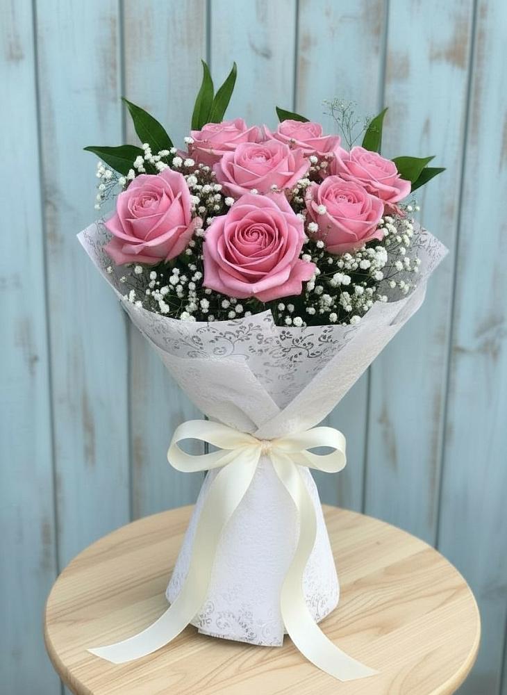 Букет цветов из: Розы в Кулешовке