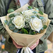 Букет цветов из:  Розы в Кулешовке