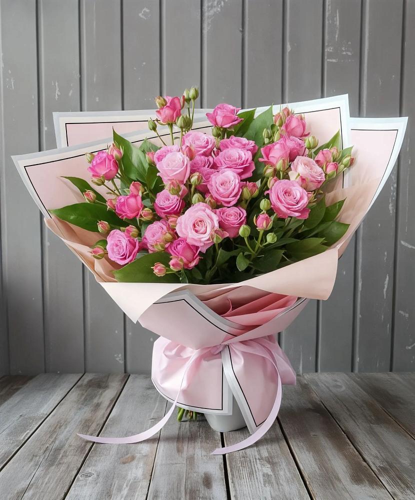 Букет Розовый кустик в Кулешовке
