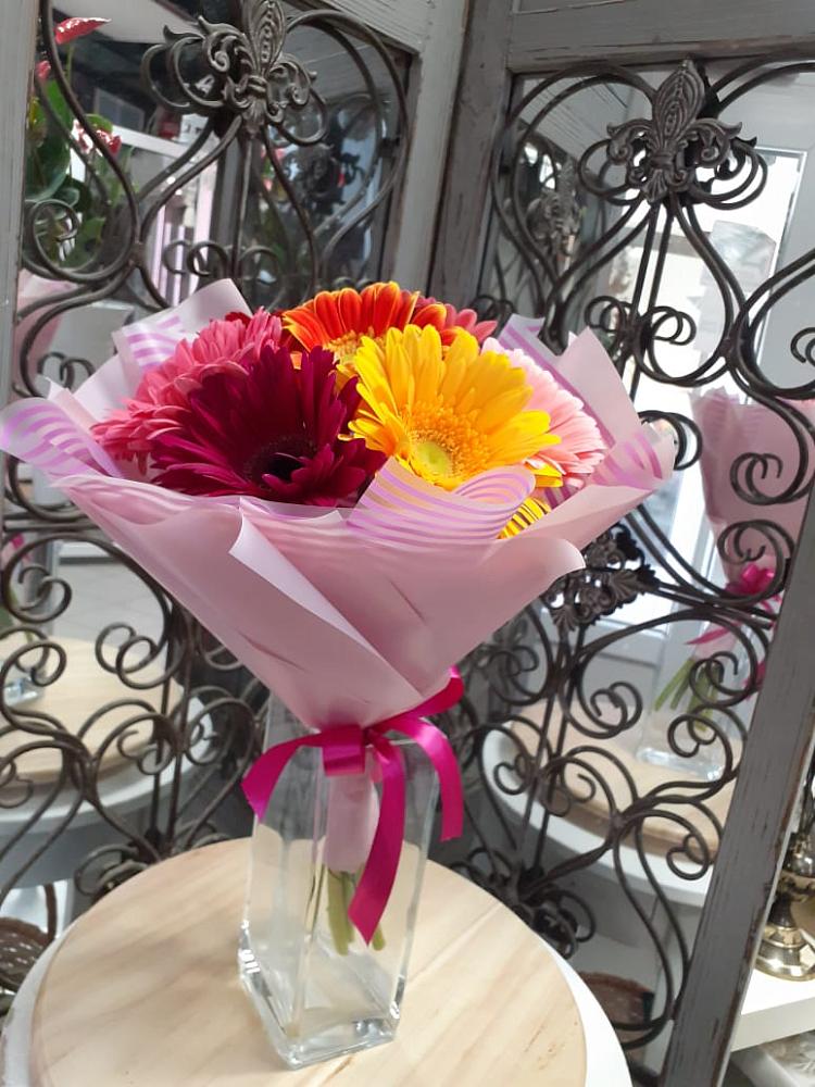 Букет цветов из: Герберы в Кулешовке