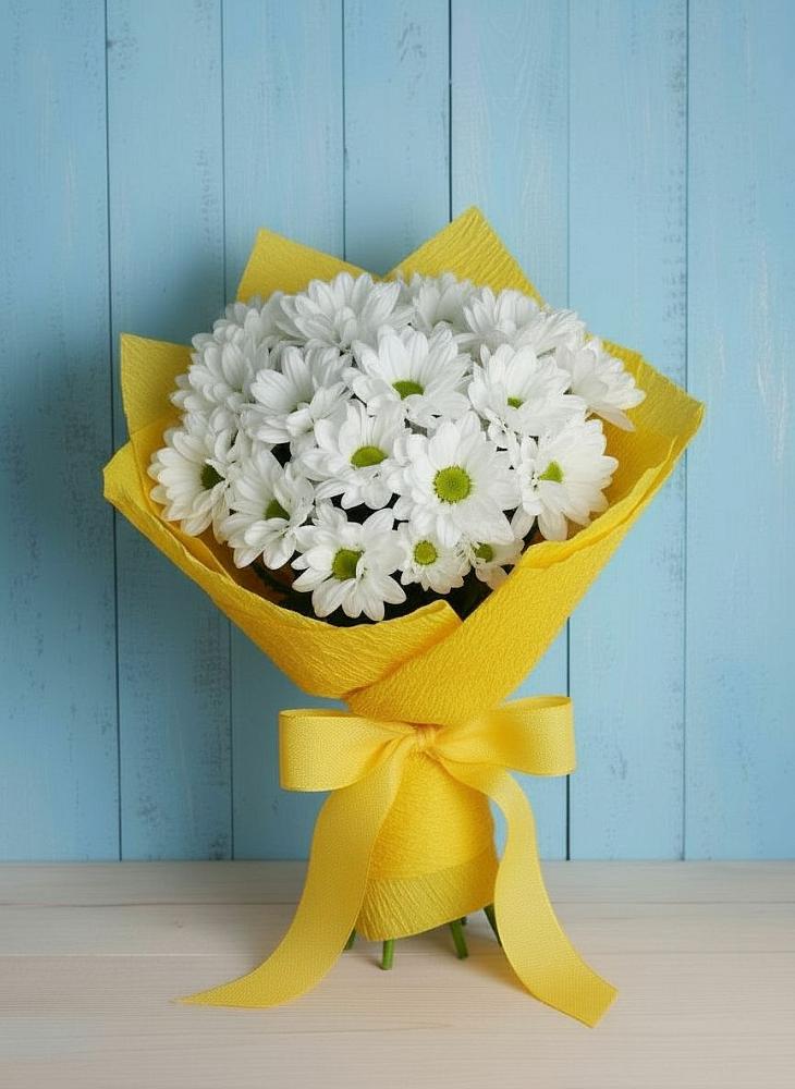 Букет цветов из: Хризантемы в Кулешовке