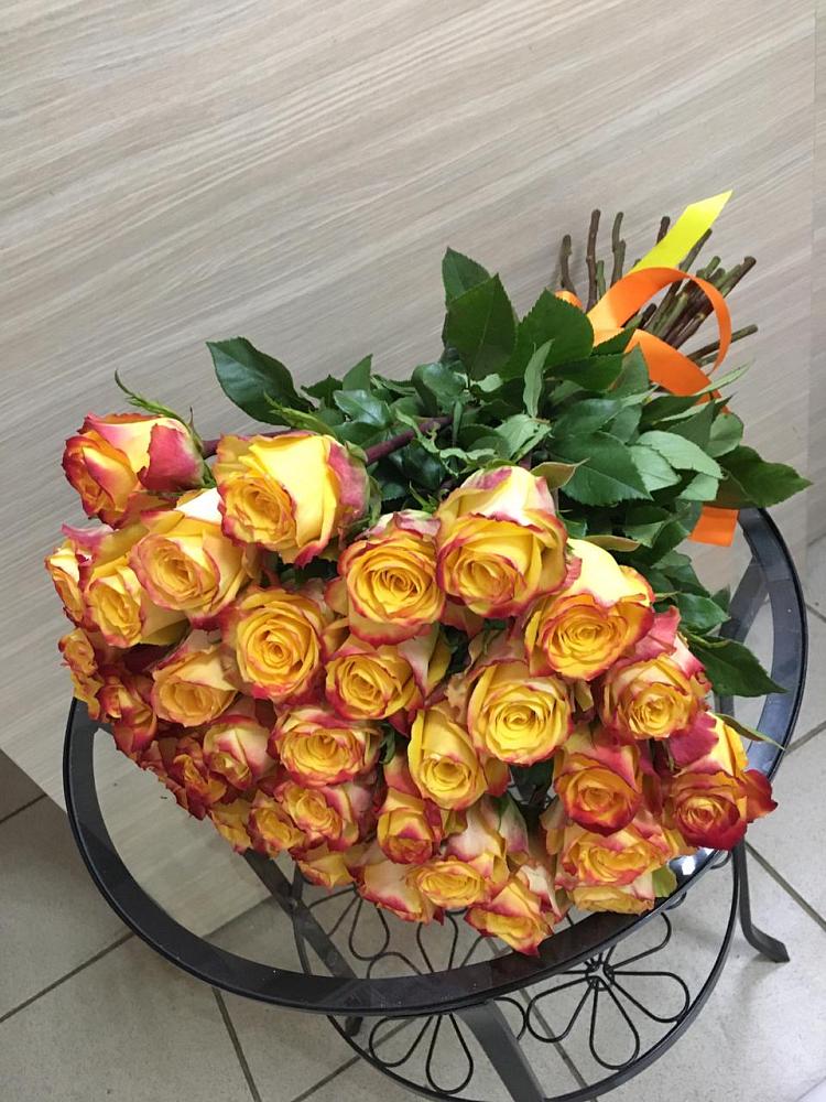 Букет Желтые розы в Кулешовке