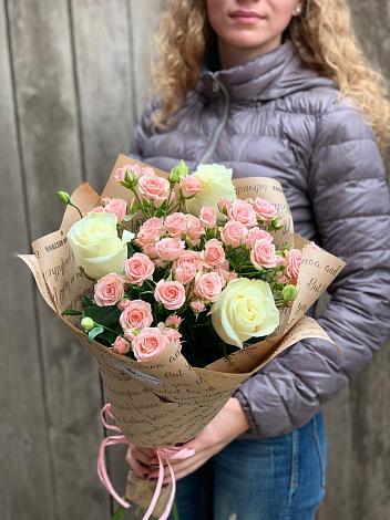 Букет цветов из: Розы в Кулешовке