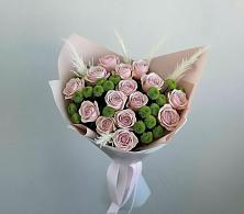 Букет цветов из:  Розы и Хризантемы в Кулешовке