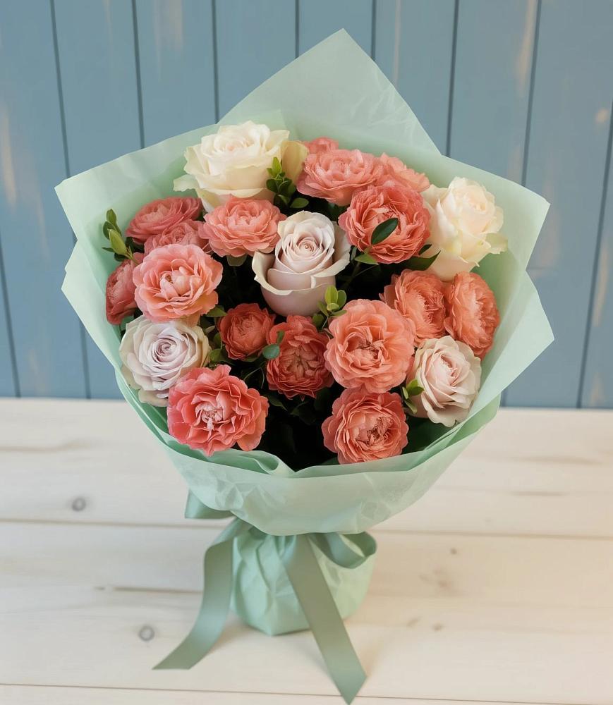 Букет цветов из: Розы в Кулешовке