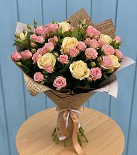 Букет цветов из:  Розы в Кулешовке