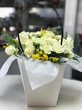 Композиция бриллиант в Кулешовке Цветочная композиция из Розы в Кулешовке