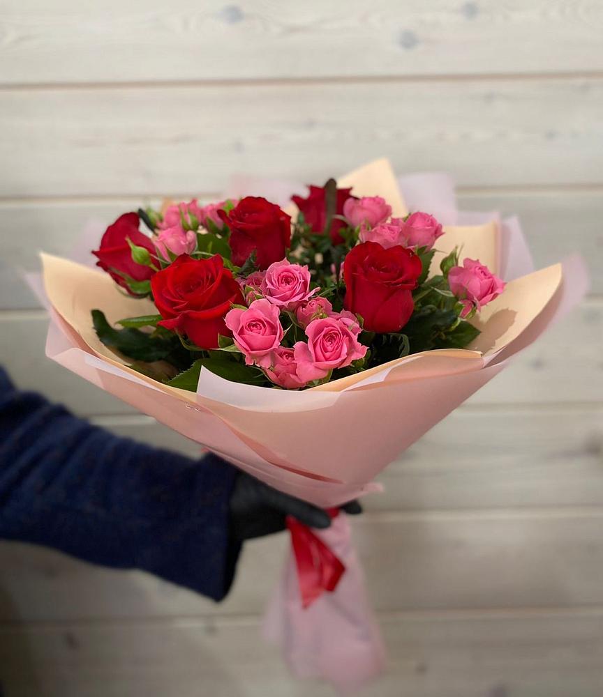 Букет цветов из: Розы в Кулешовке