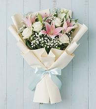 Букет цветов из:  Лилии в Кулешовке