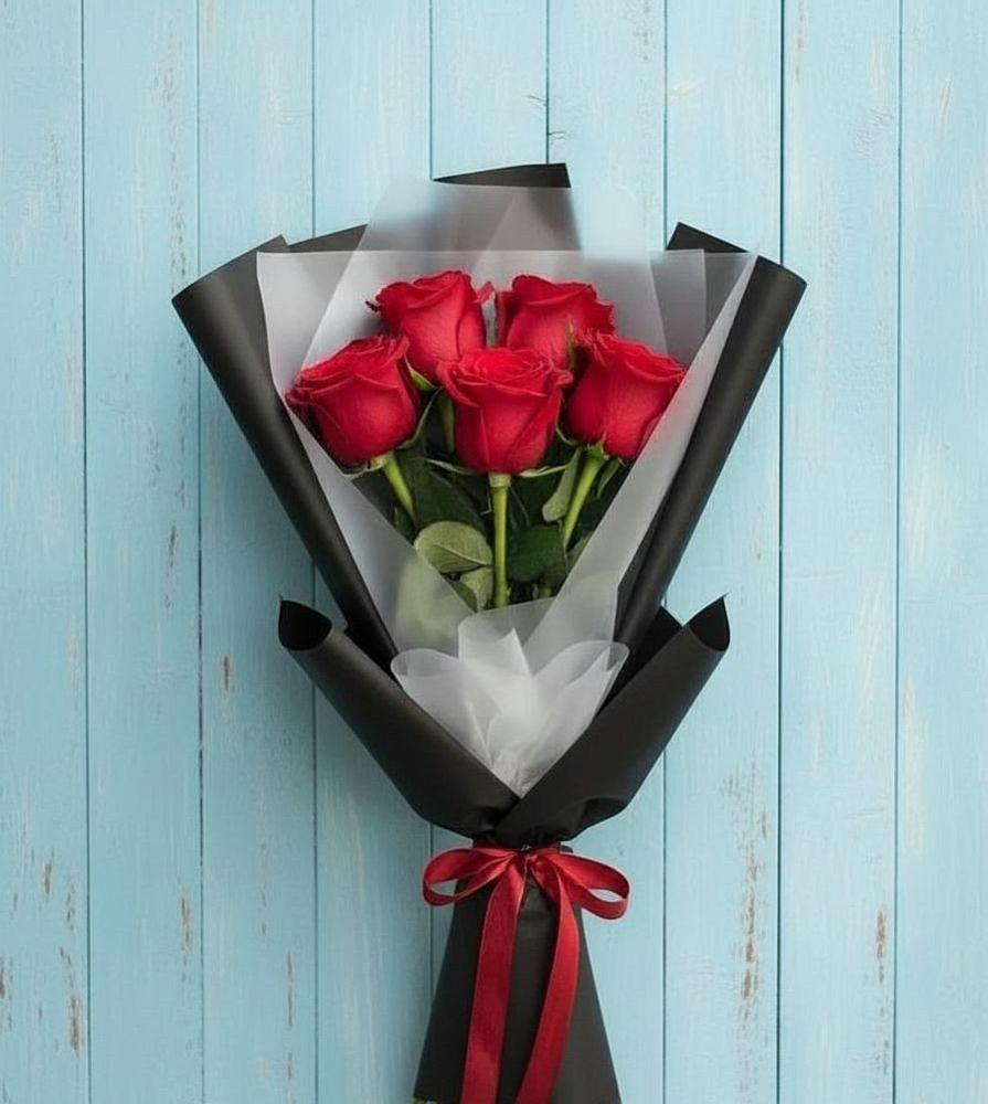 Букет цветов из: Розы в Кулешовке